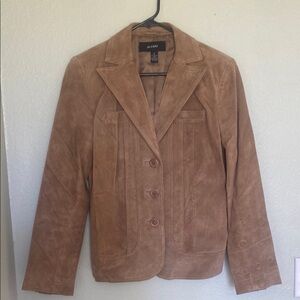 Alfani Women's Tan Leather Jacket